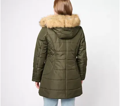 💥QthtVC Last Day Christmas Sale!!!🎉Suthtsan Graver Water Resistant Quilted Puffer Jacket with Hood