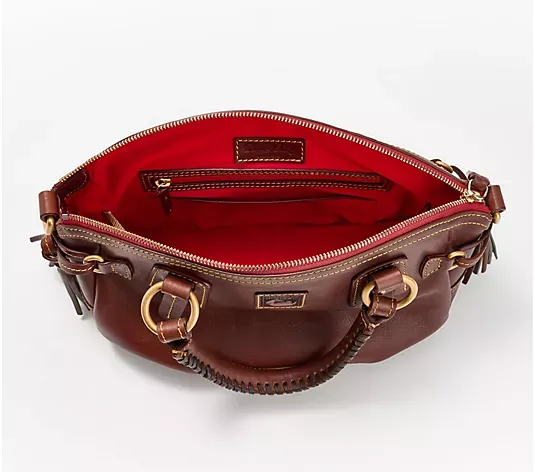 💥QthtVC Last Day Christmas Sale!!!🎉Dothtoney & Bourthtke Florentine Leather Medium Mail Satchel