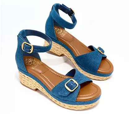 Vince Camuto Adjustable Wedge Sandals