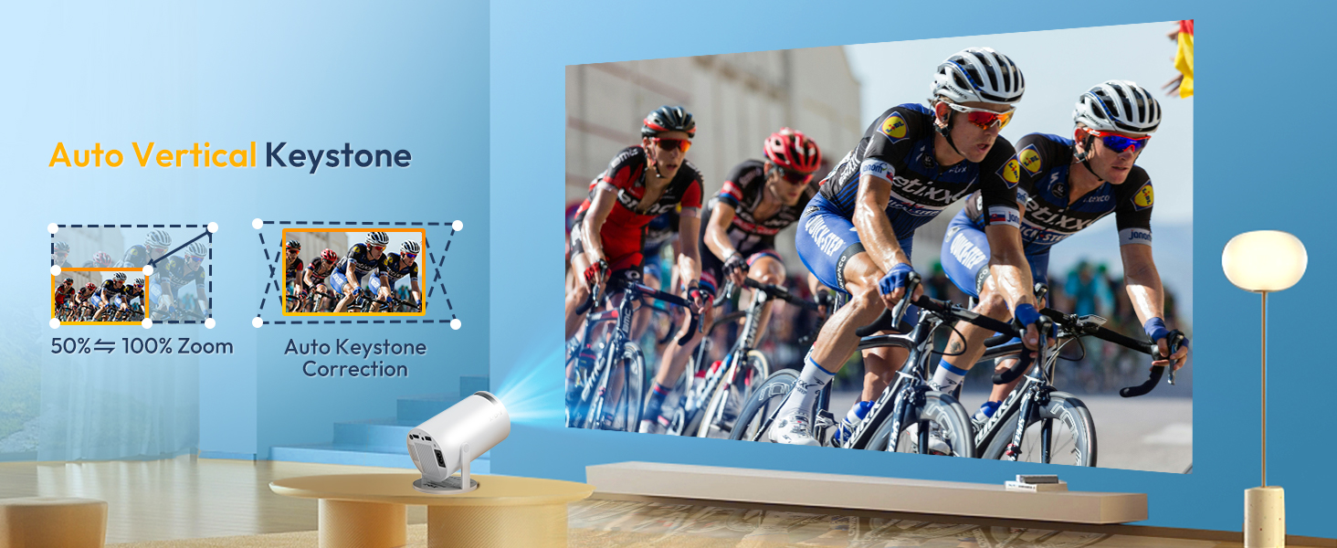 XGODY Gimbal3 Mini Smart Projector
