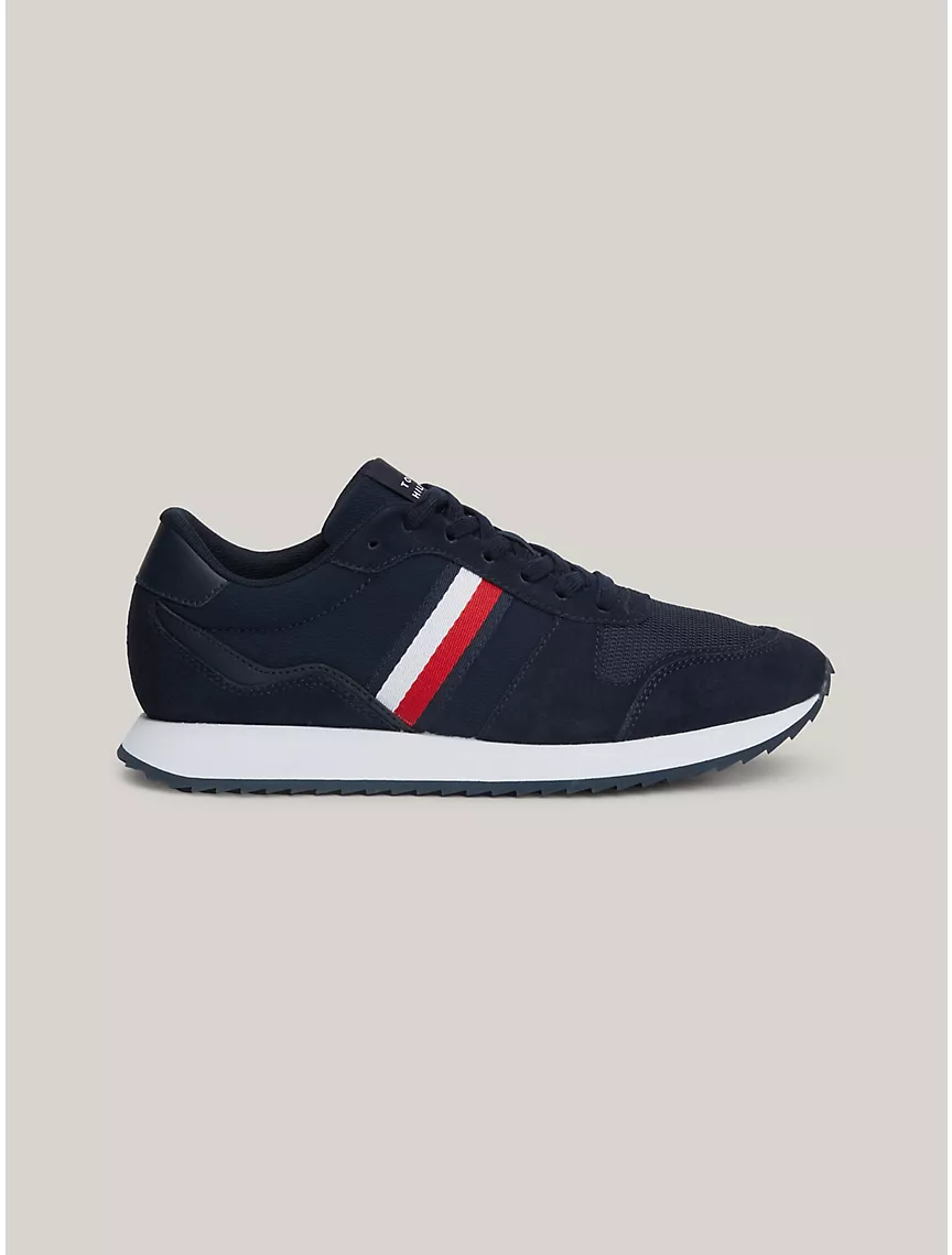 Signature Stripe Mix Panel Sneaker