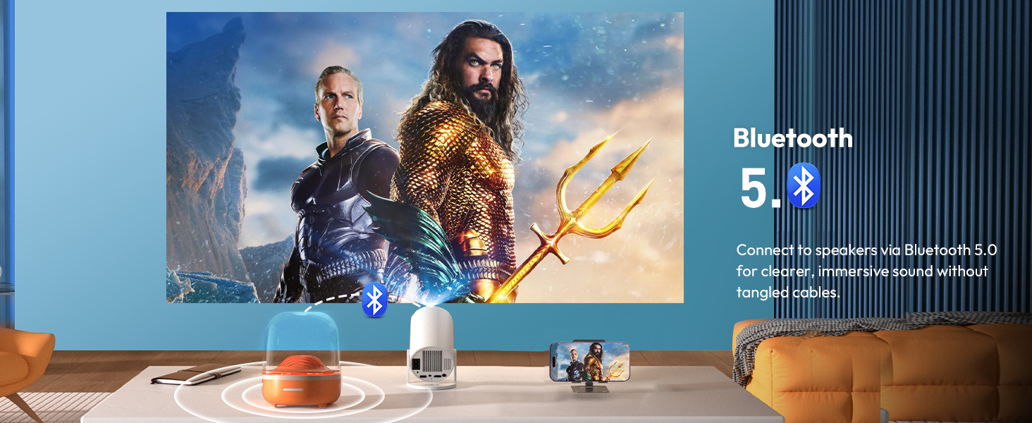 XGODY Gimbal3 Mini Smart Projector