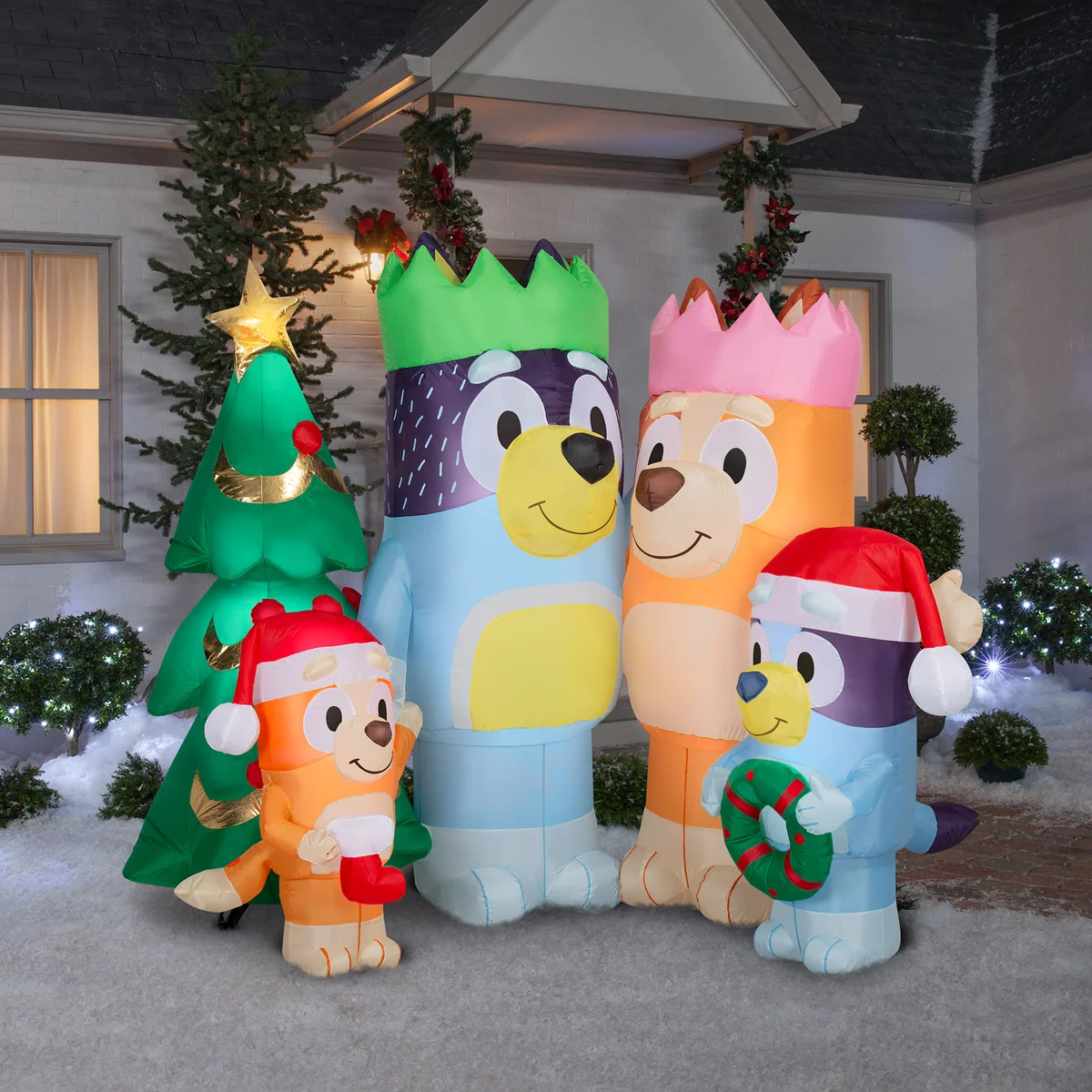 6’ Bluthtey Family Holiday Inflatable
