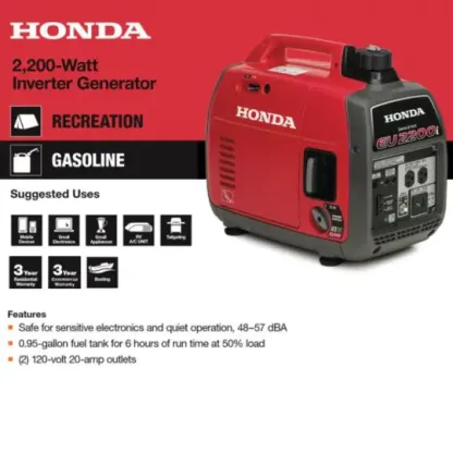 EU22i (2200 watt) Inverter Generator Home Energy Reserve🏠