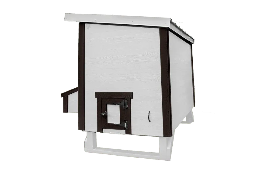 OvethtrEZ Farmhouse large Chicken Coop With Feeder And Waterer