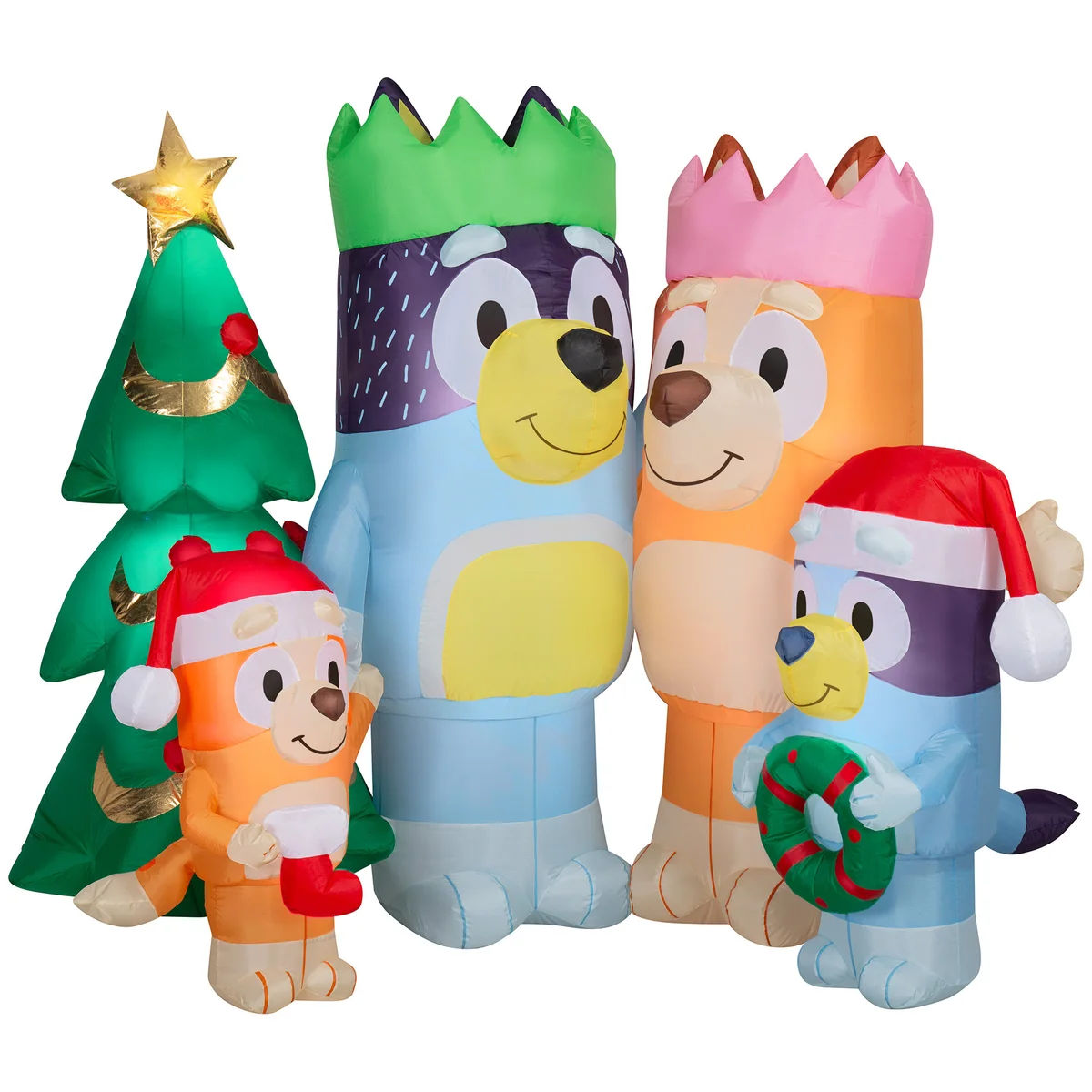 6’ Bluthtey Family Holiday Inflatable