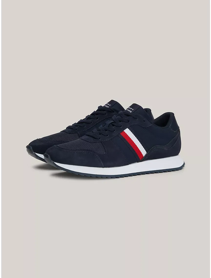 Signature Stripe Mix Panel Sneaker