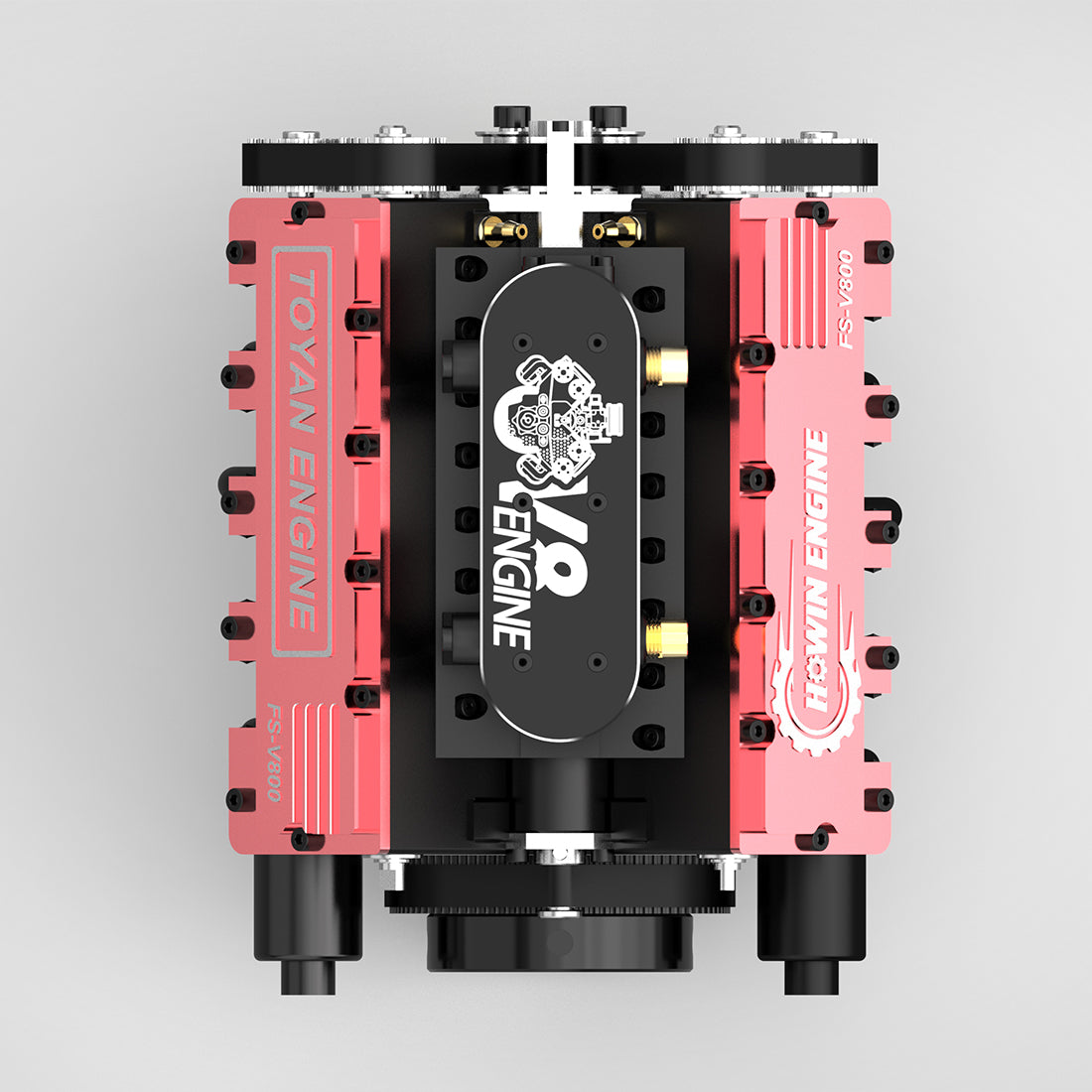 Tothtyan V8 FS-V800 28cc Engine RTR Nitro Engine Model Kits with Supercharger