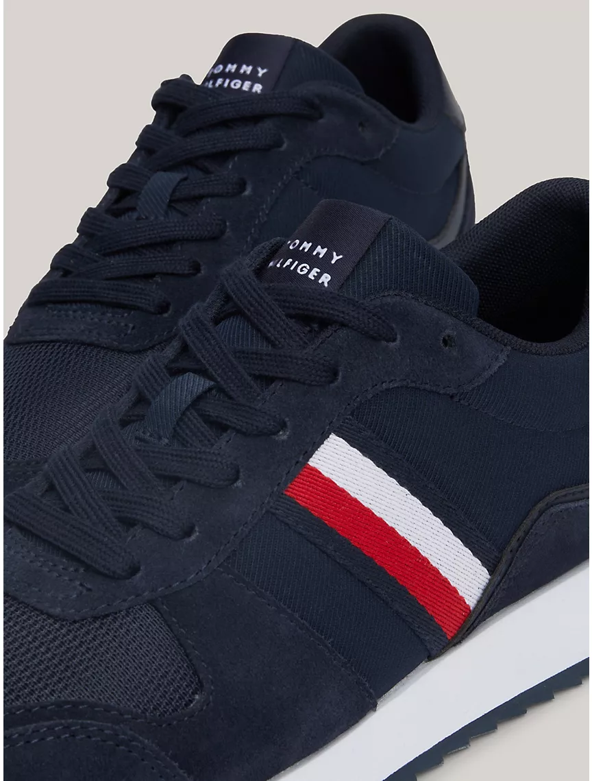 Signature Stripe Mix Panel Sneaker