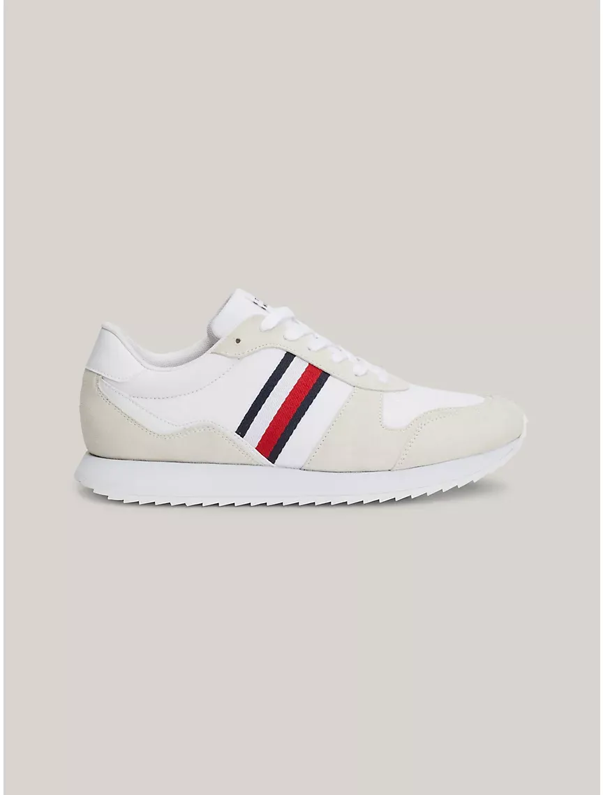 Signature Stripe Mix Panel Sneaker