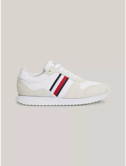 Signature Stripe Mix Panel Sneaker