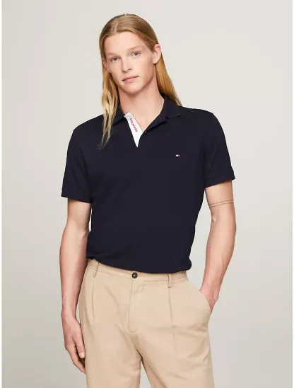 Regular Fit Monotype Placket Polo