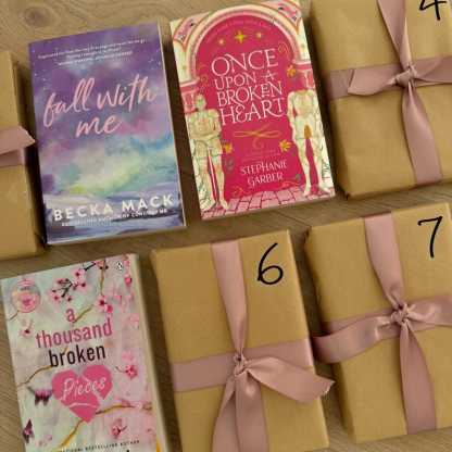2024 Book Advent Calendar, Dark Romance, Adult Book Christmas Gift, Fiction Books,  Christmas Present, Christmas Gift, Book Lovers