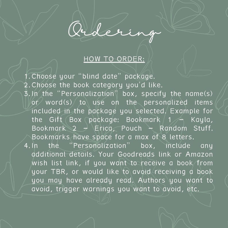 Blind Date With a Book, Holiday Aesthetic, Personalized Bookish Gifts for Readers, Christmas Book Lover Gift, Dark Romance, Booktok