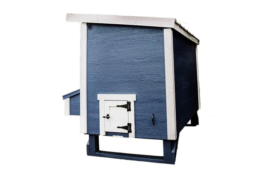 OvethtrEZ Farmhouse large Chicken Coop With Feeder And Waterer