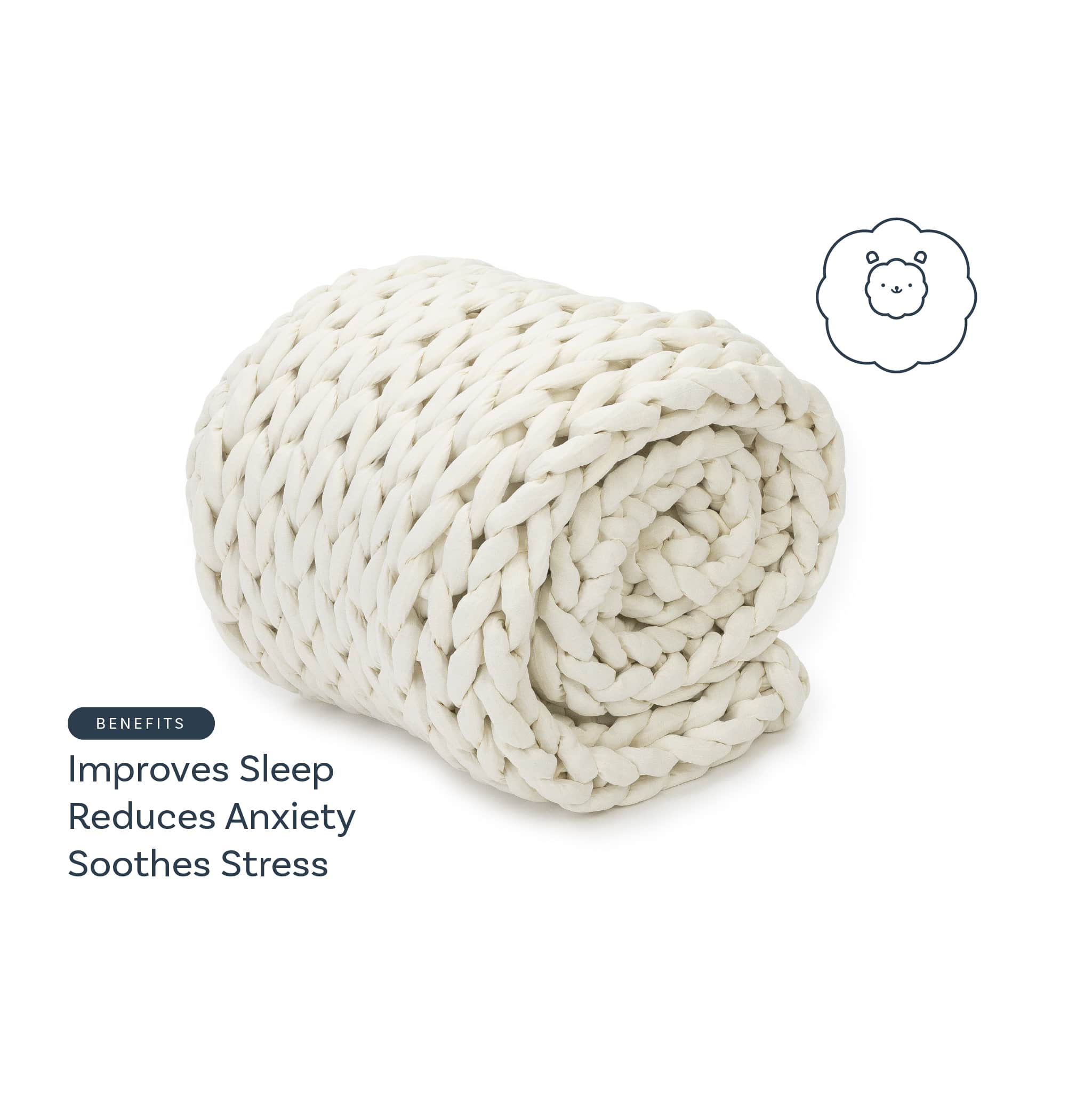 Nthtuzzie Knit Weighted Blanket