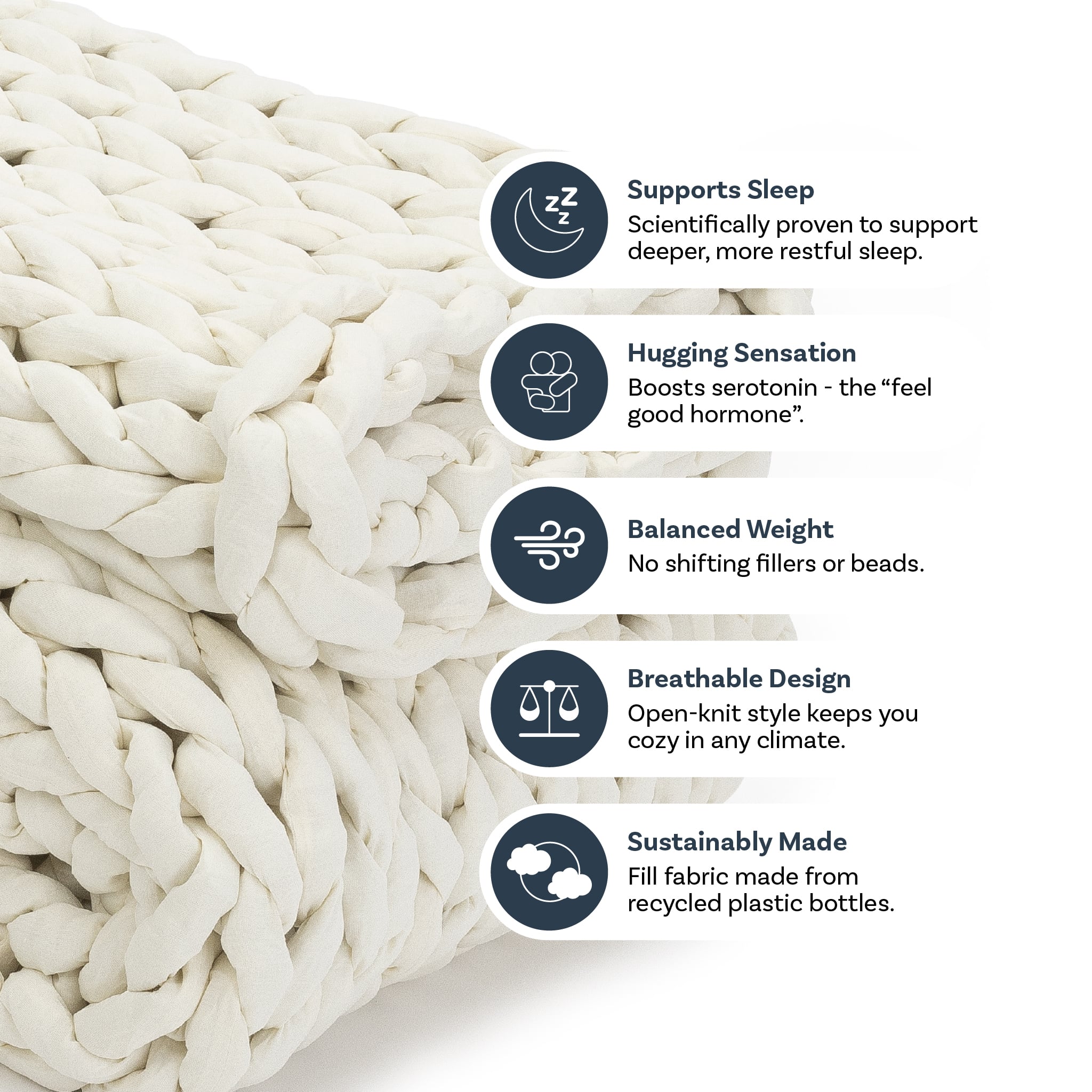 Nthtuzzie Knit Weighted Blanket