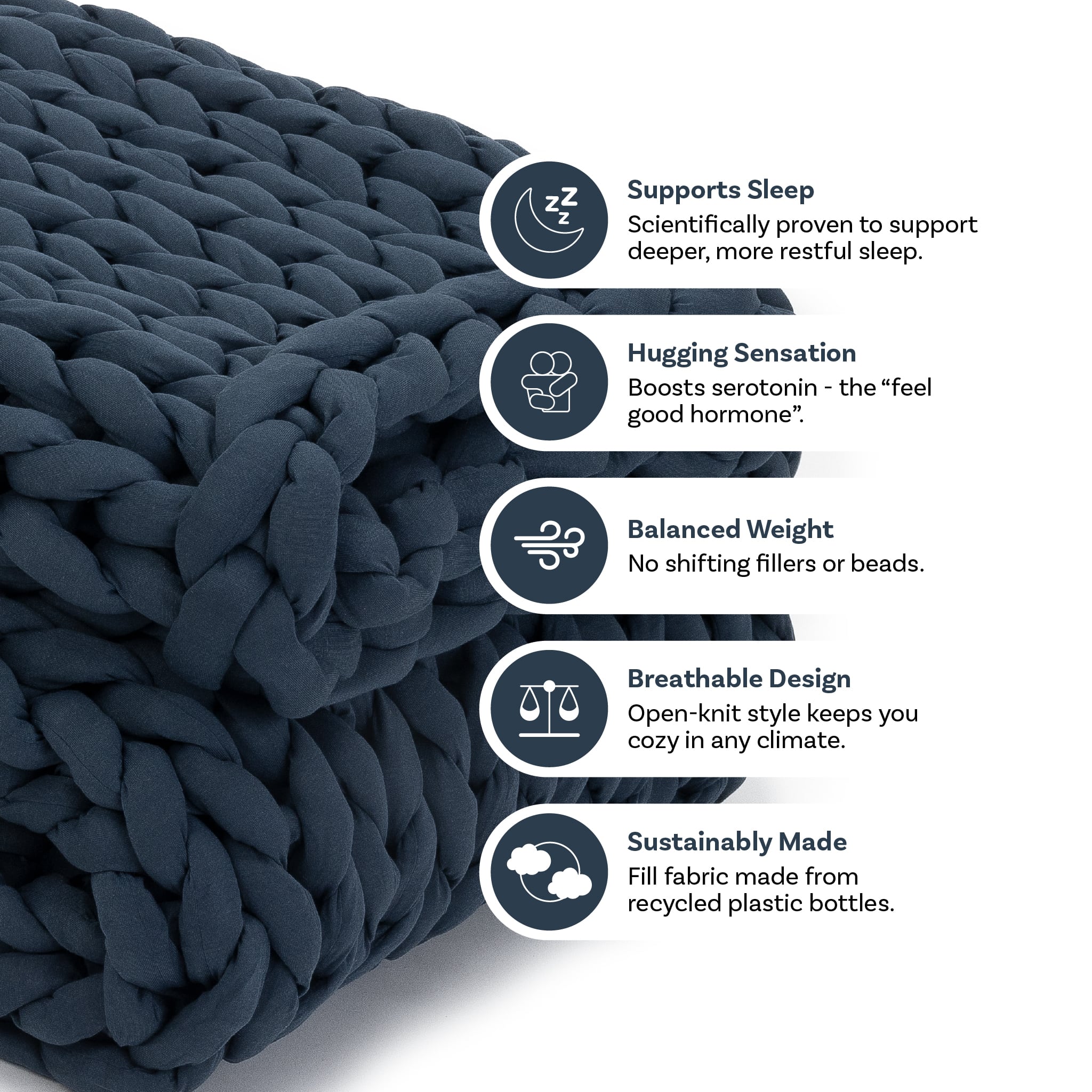 Nthtuzzie Knit Weighted Blanket