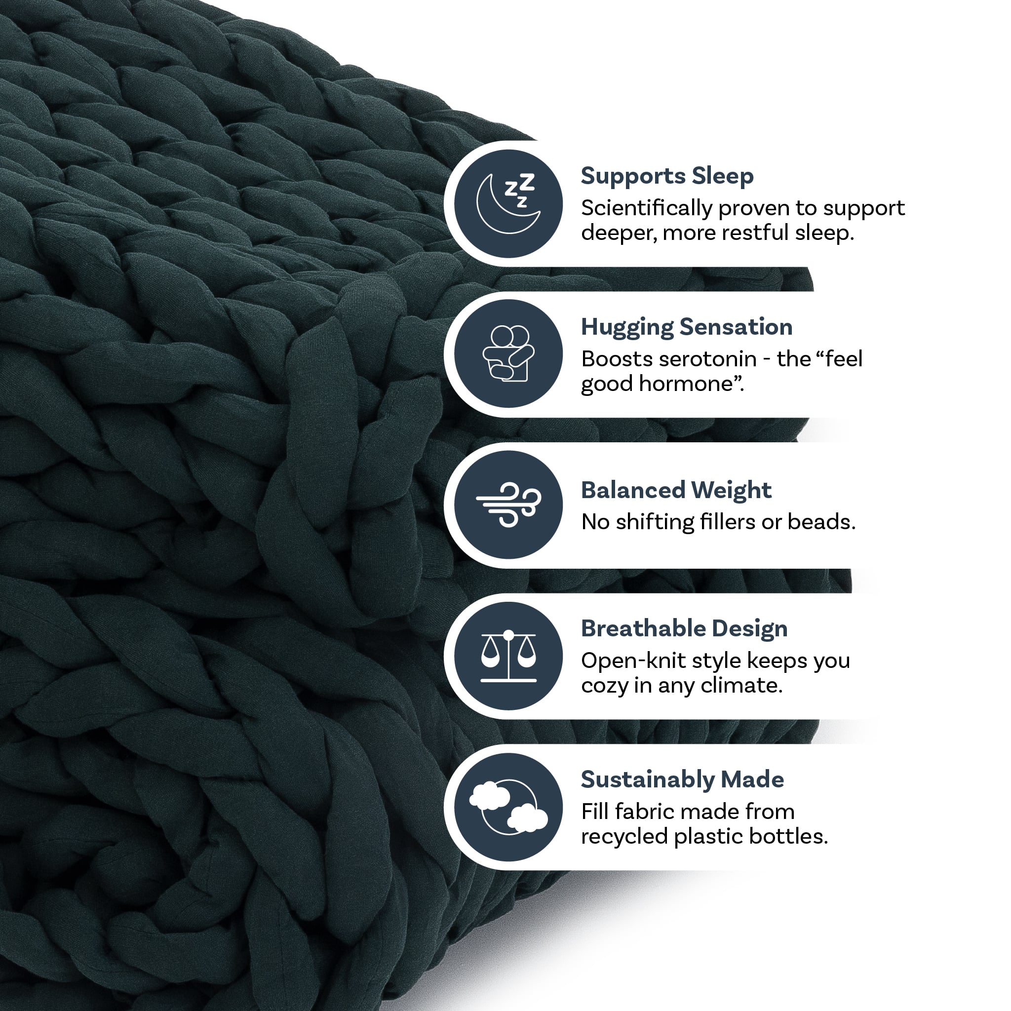 Nthtuzzie Knit Weighted Blanket