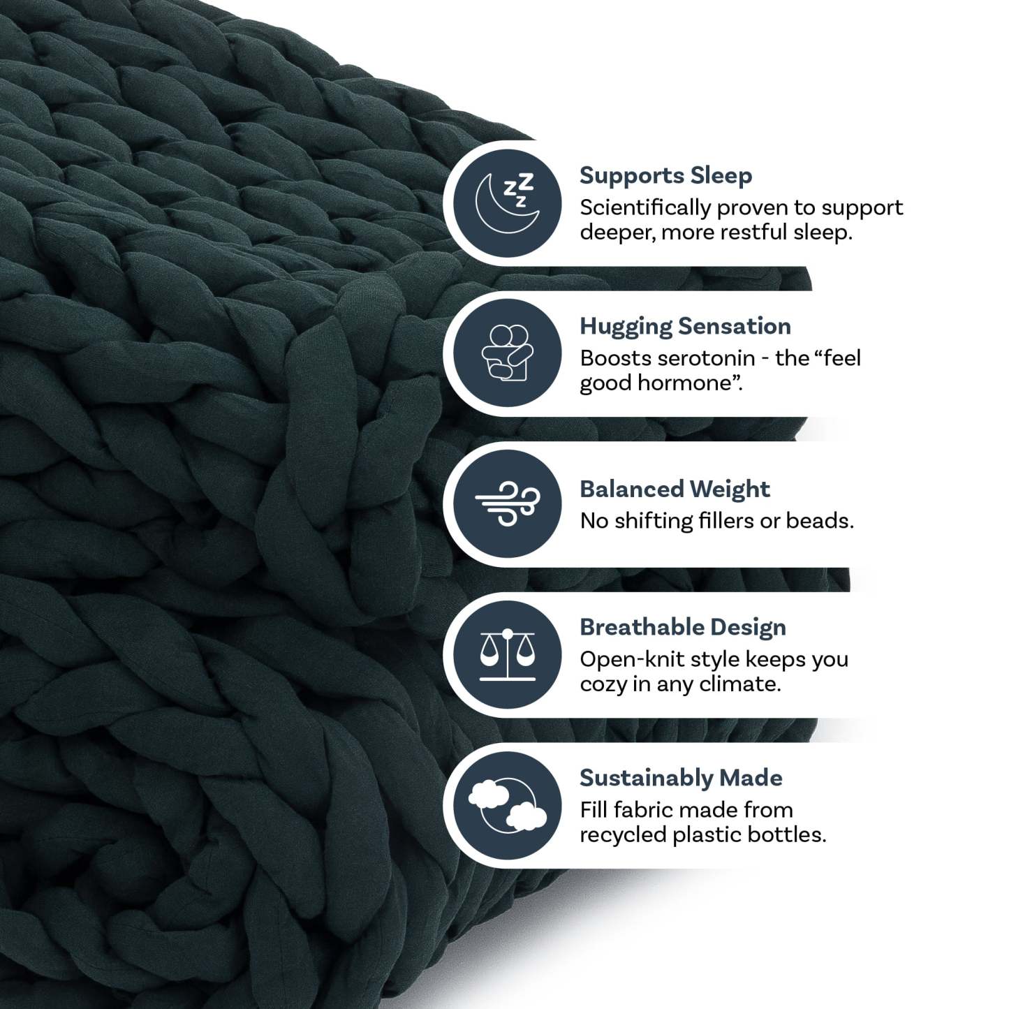 Nthtuzzie Knit Weighted Blanket