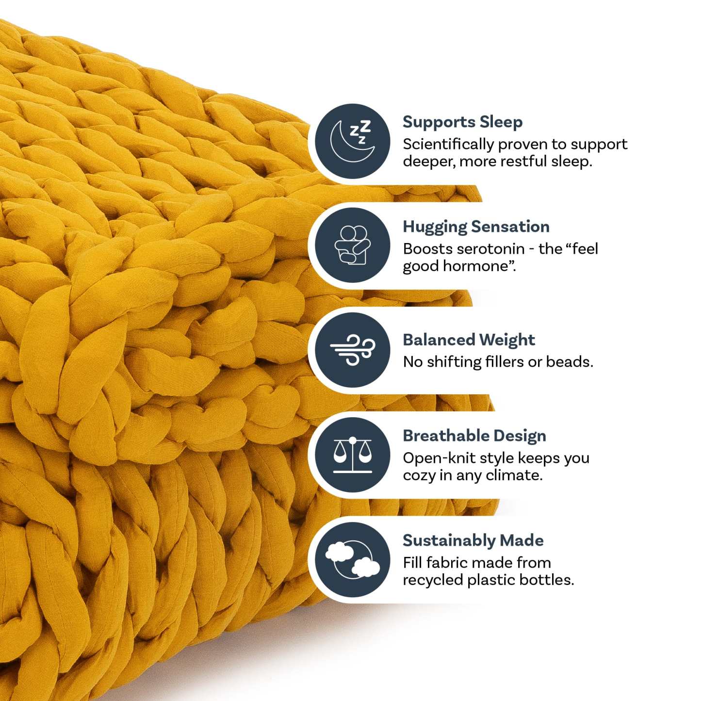 Nthtuzzie Knit Weighted Blanket