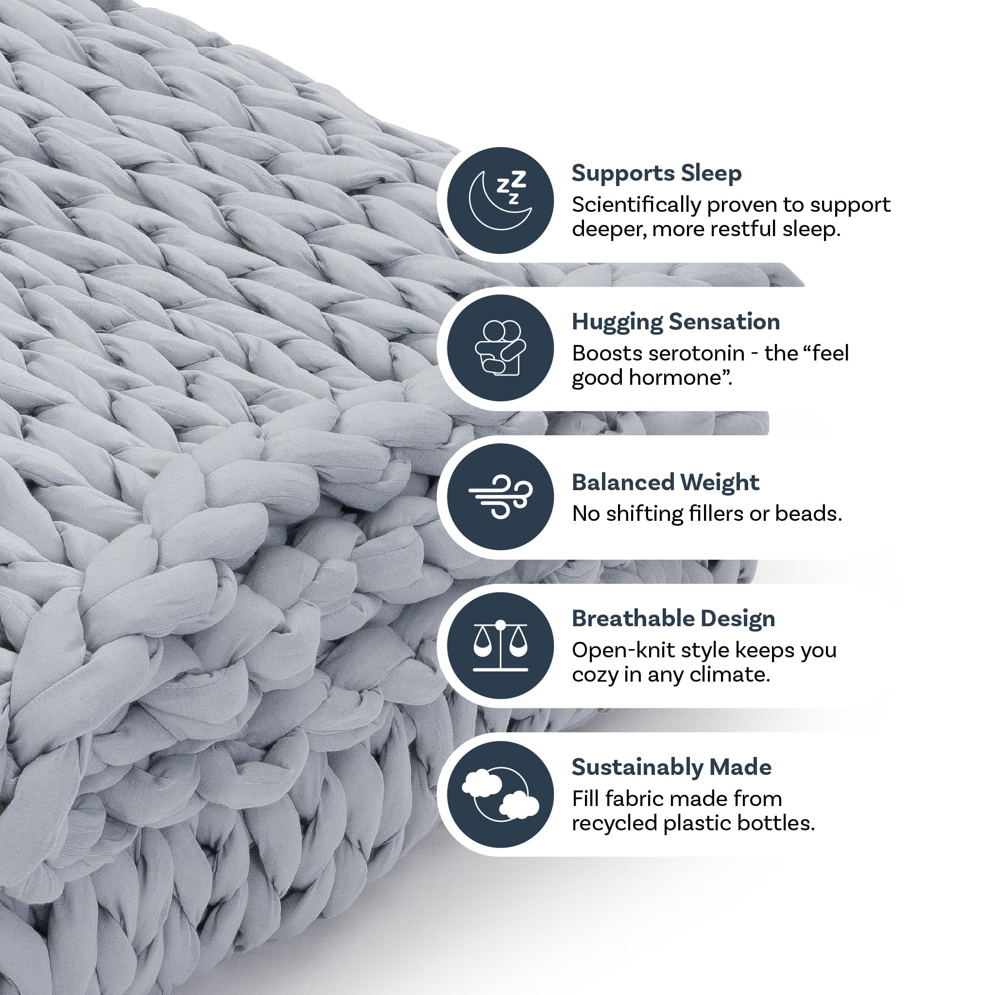 Nthtuzzie Knit Weighted Blanket