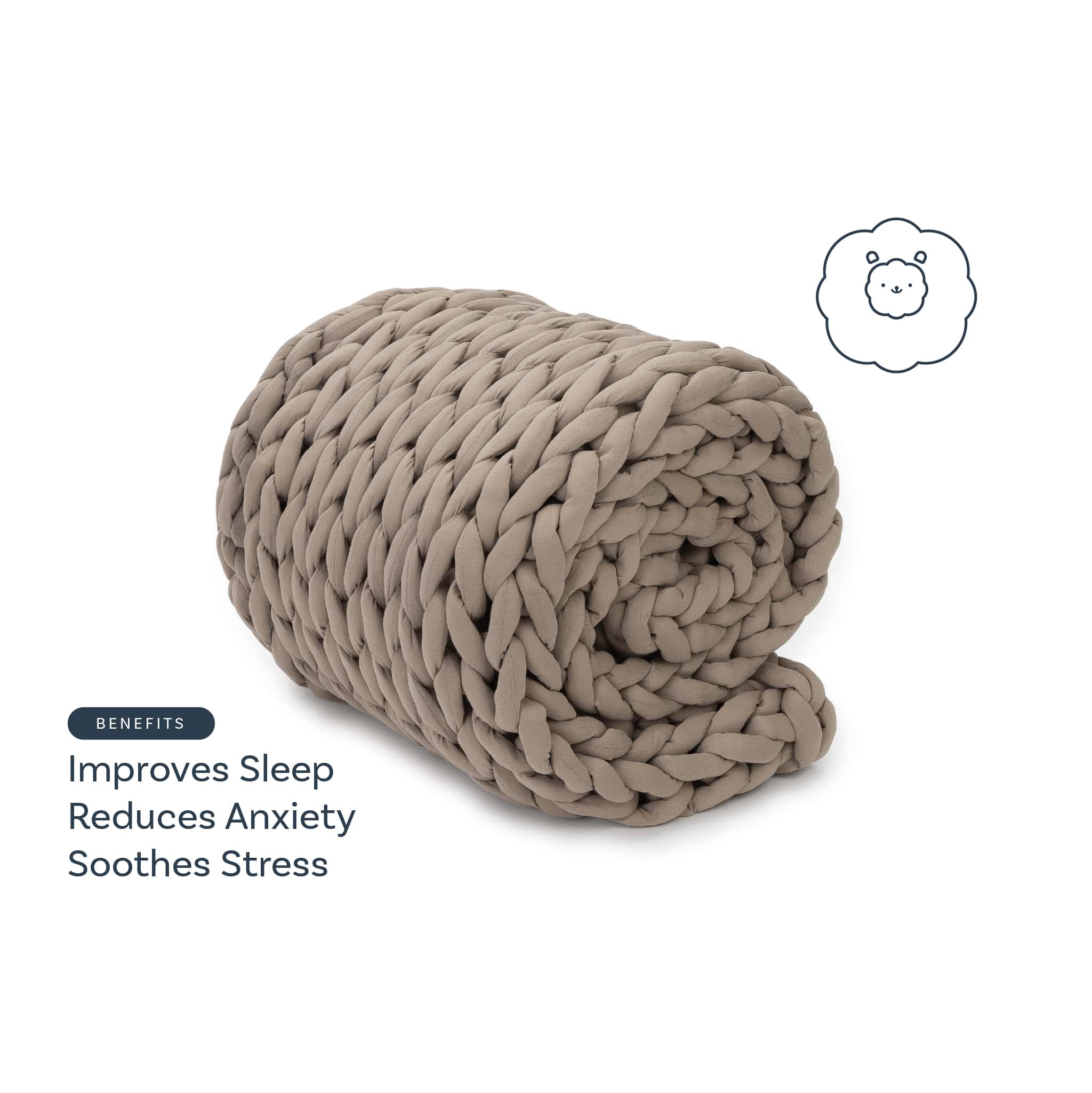 Nthtuzzie Knit Weighted Blanket
