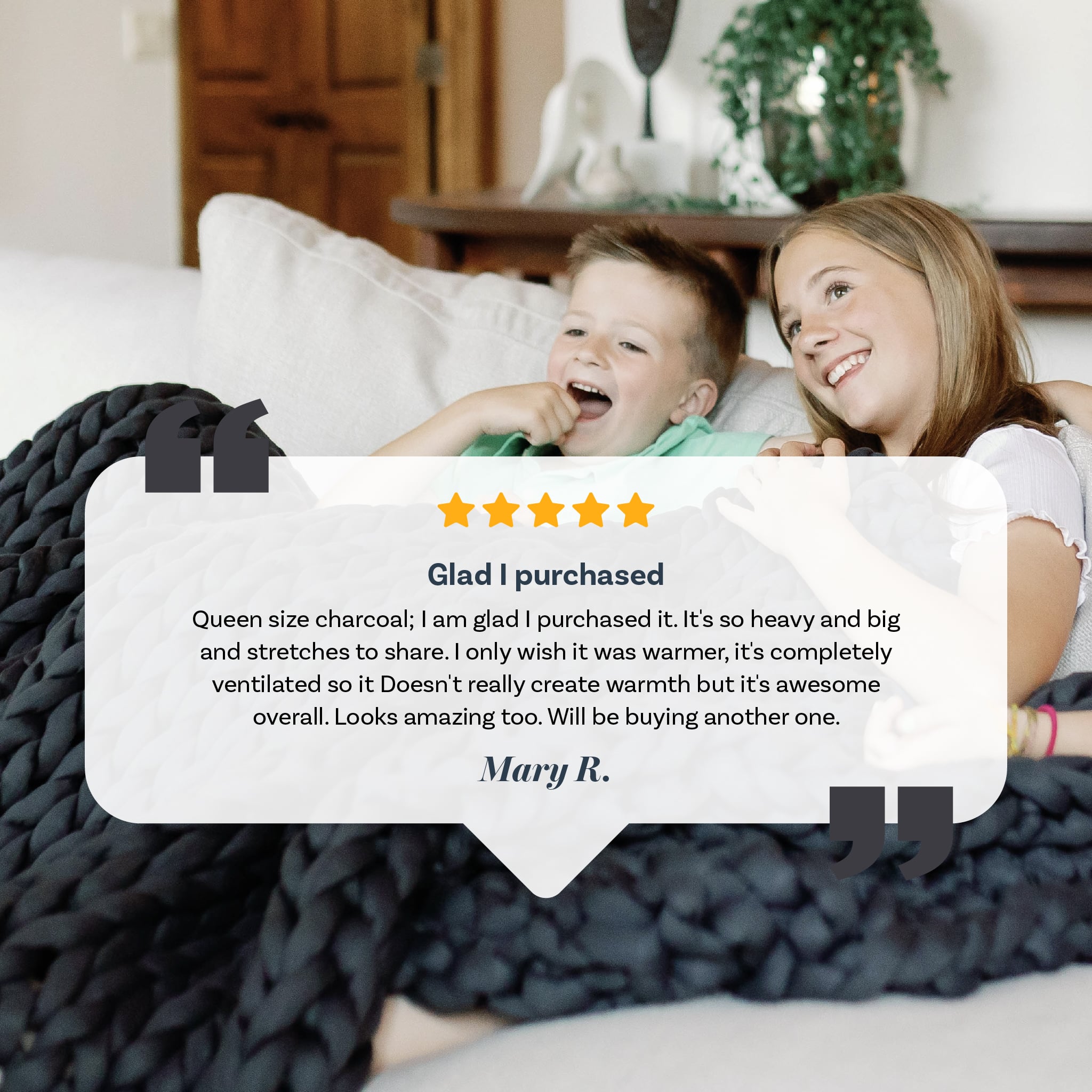 Nthtuzzie Knit Weighted Blanket