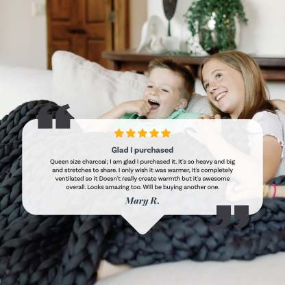 Nthtuzzie Knit Weighted Blanket