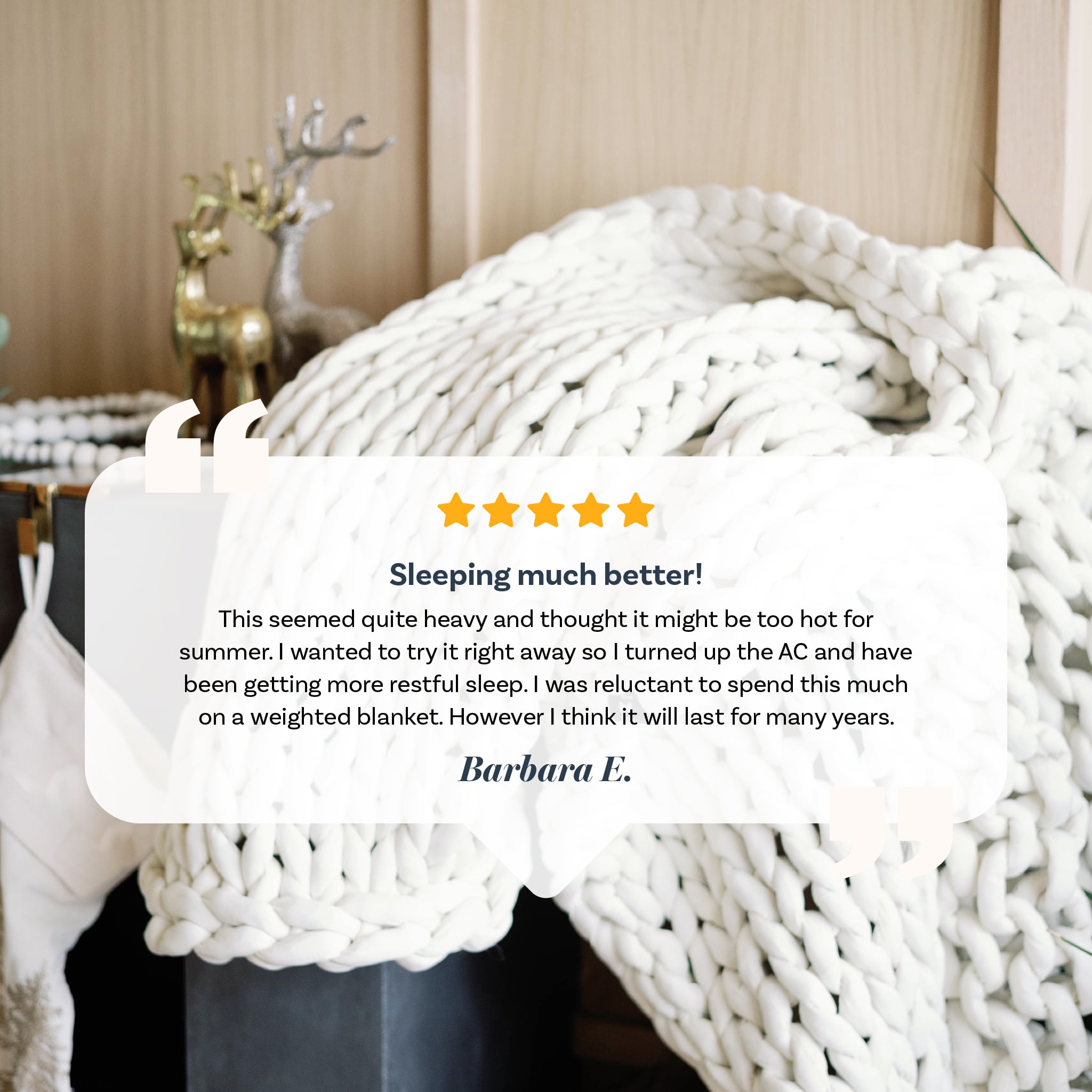 Nthtuzzie Knit Weighted Blanket