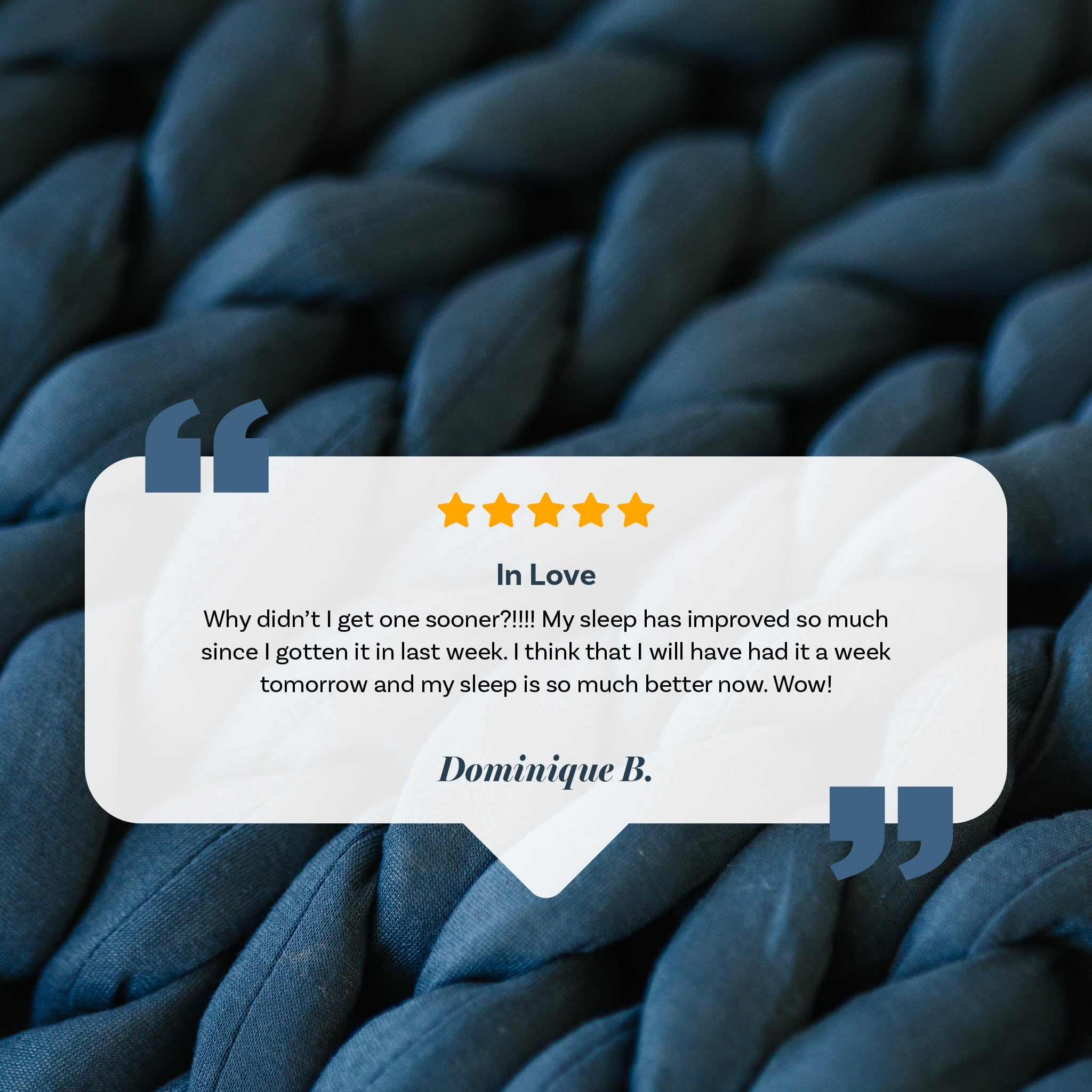 Nthtuzzie Knit Weighted Blanket
