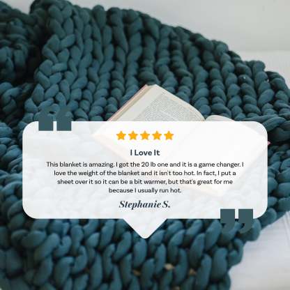 Nthtuzzie Knit Weighted Blanket