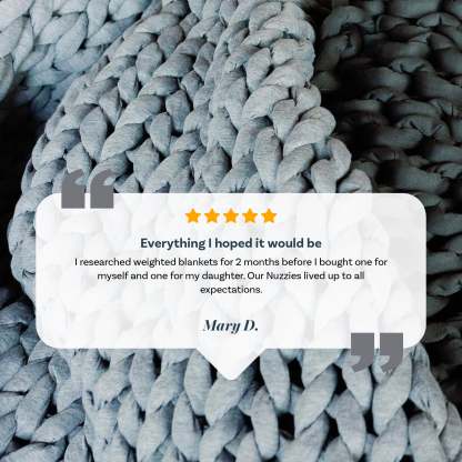 Nthtuzzie Knit Weighted Blanket