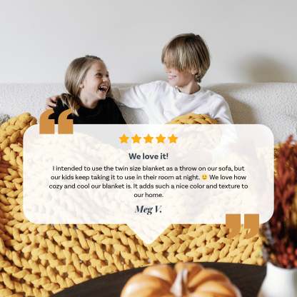 Nthtuzzie Knit Weighted Blanket