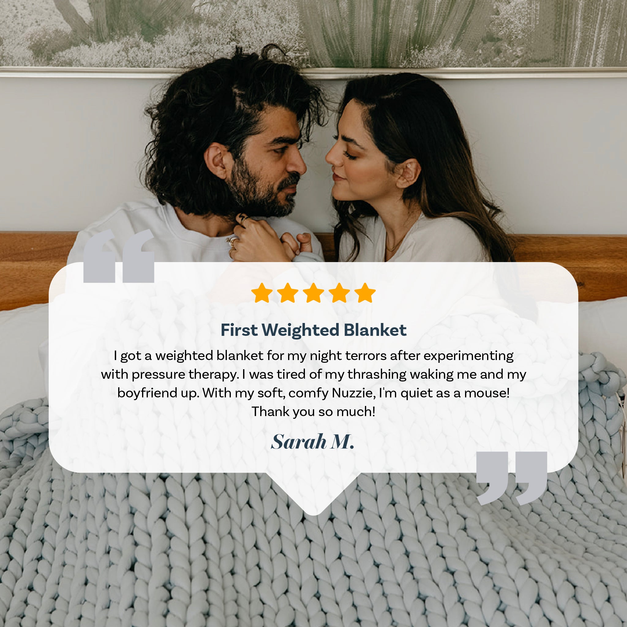Nthtuzzie Knit Weighted Blanket