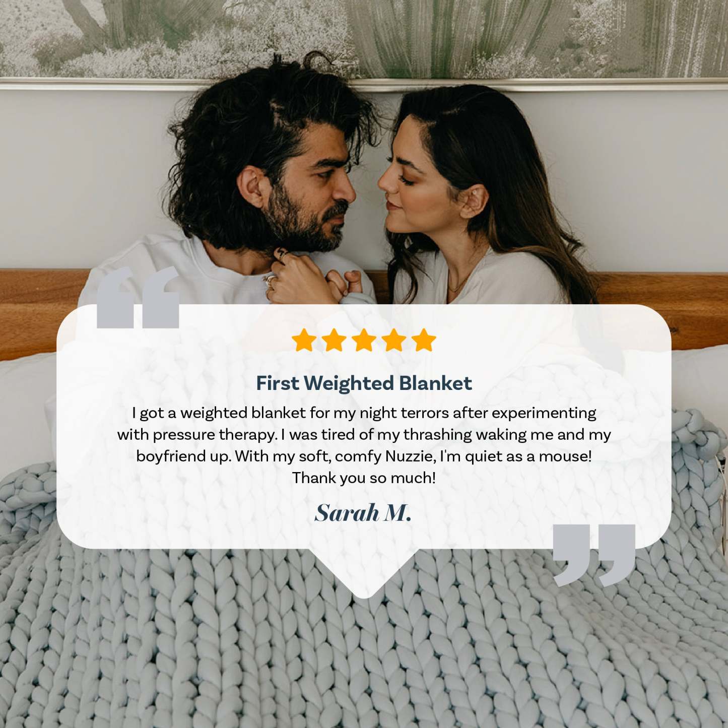 Nthtuzzie Knit Weighted Blanket