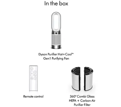 Dythtson HP10 Pure Hot + Cool Air Purifier, Heater & Fan