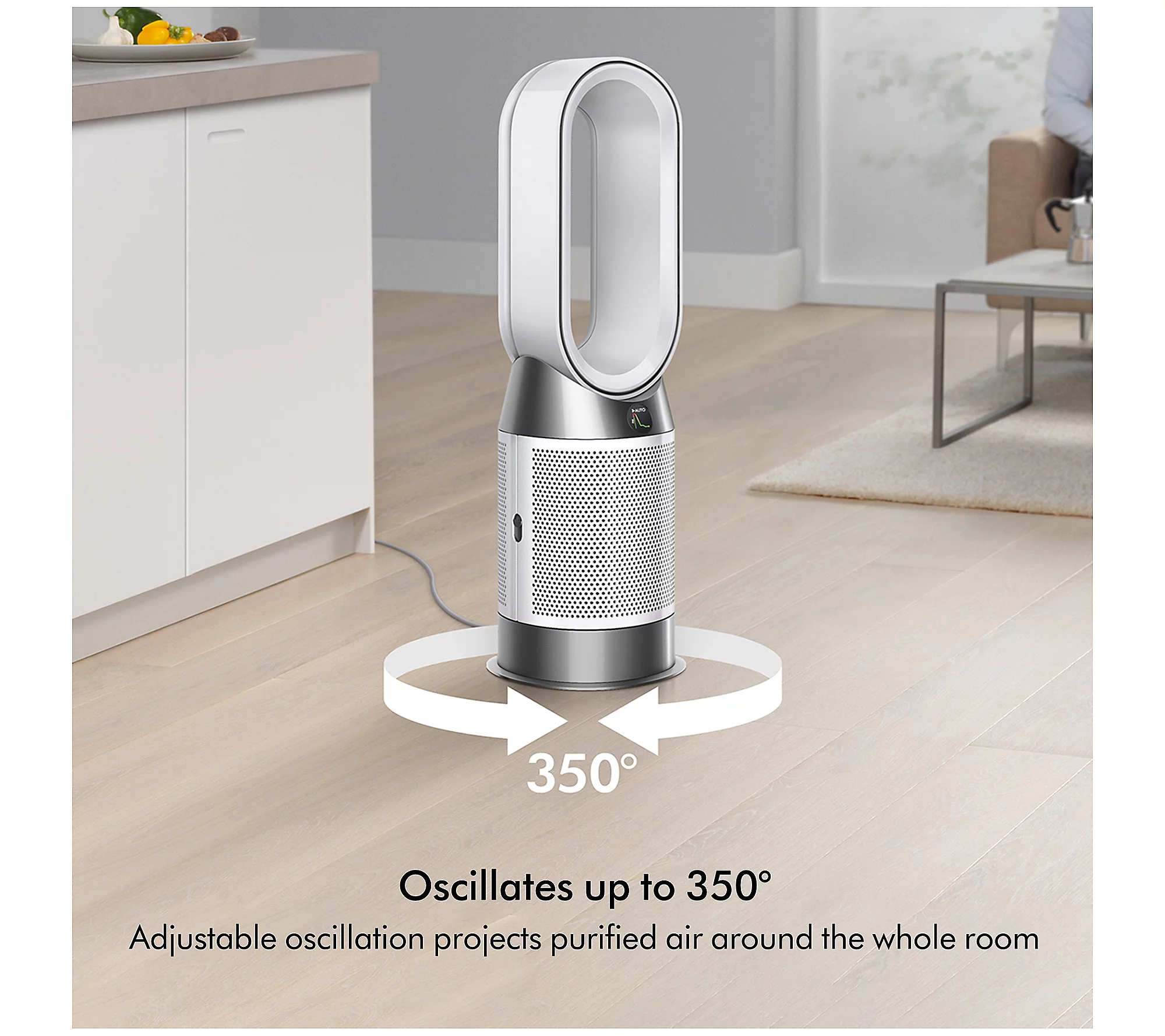 Dythtson HP10 Pure Hot + Cool Air Purifier, Heater & Fan