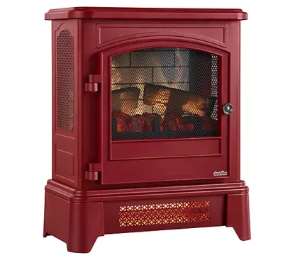🔥Last Day Clearance🎄Duraflame Infrared Electric Stove Heater w/ Pedestal Base