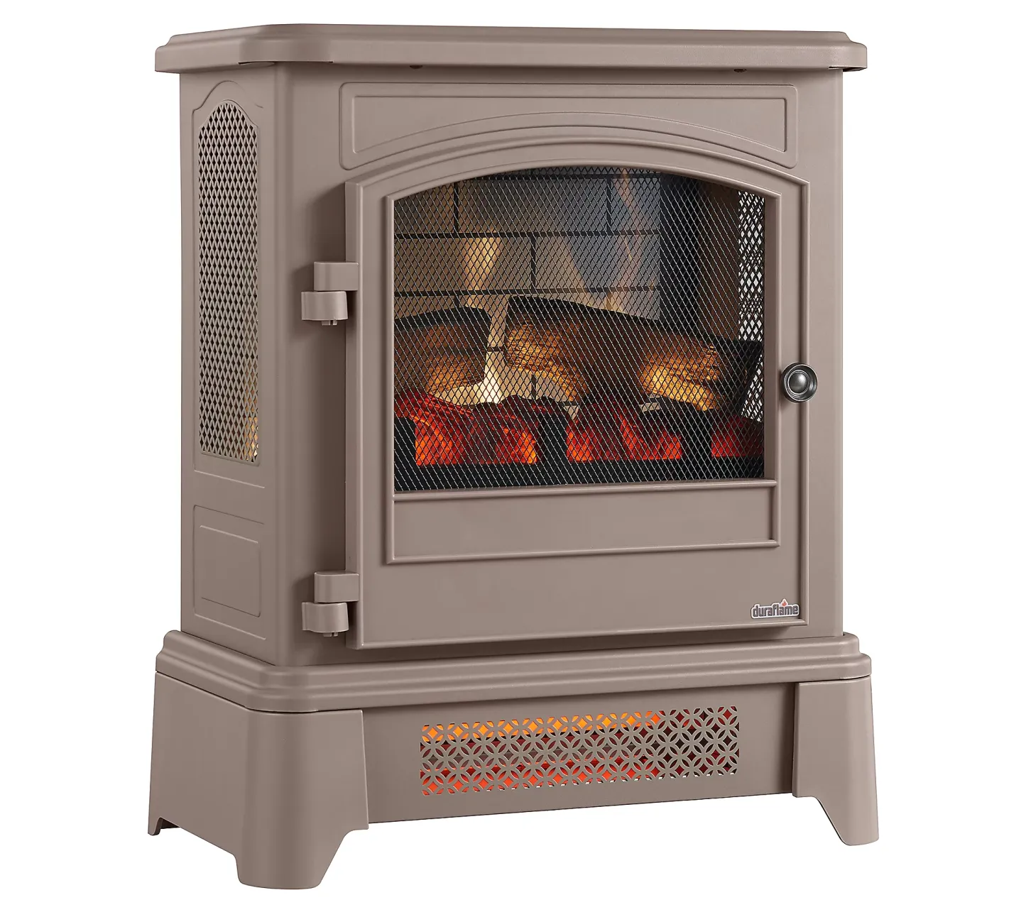 🔥Last Day Clearance🎄Duraflame Infrared Electric Stove Heater w/ Pedestal Base