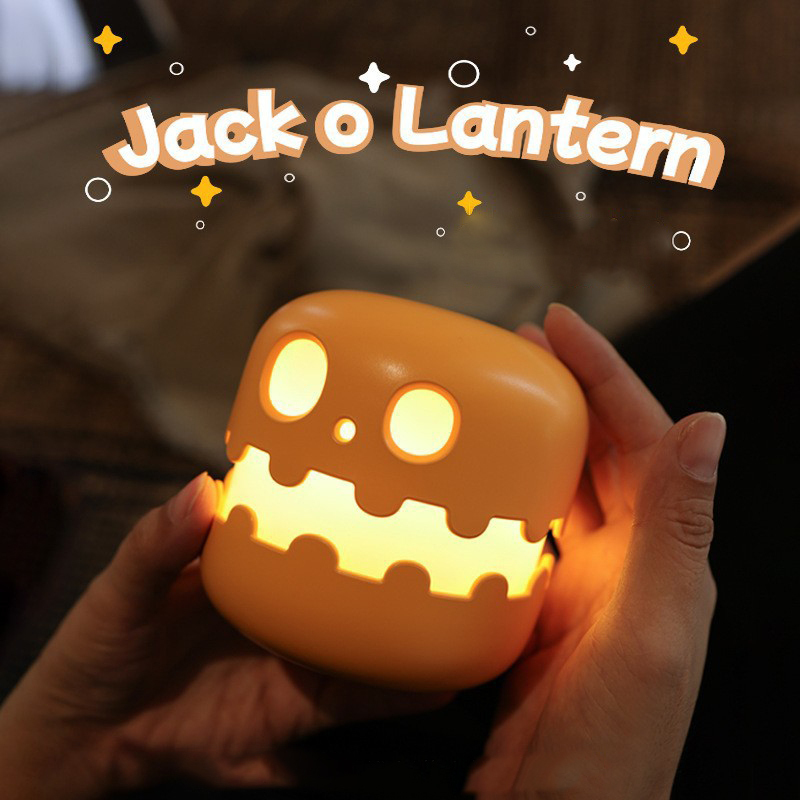 Pumpkin Night Light - Fun and Creative Gift, Ambiance Lamp.