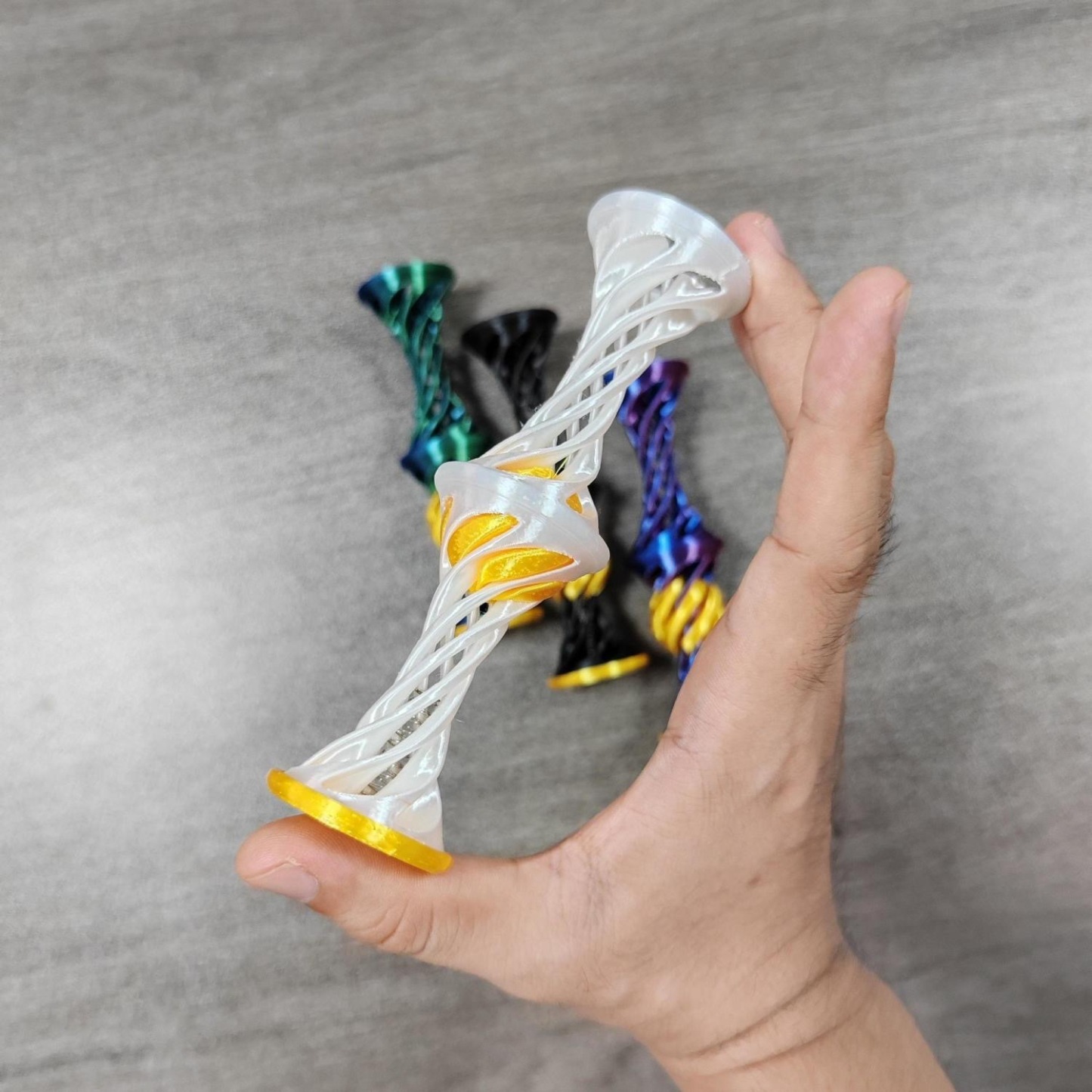 🎉New arrivals - 🔥3D printed rainbow spiral toy