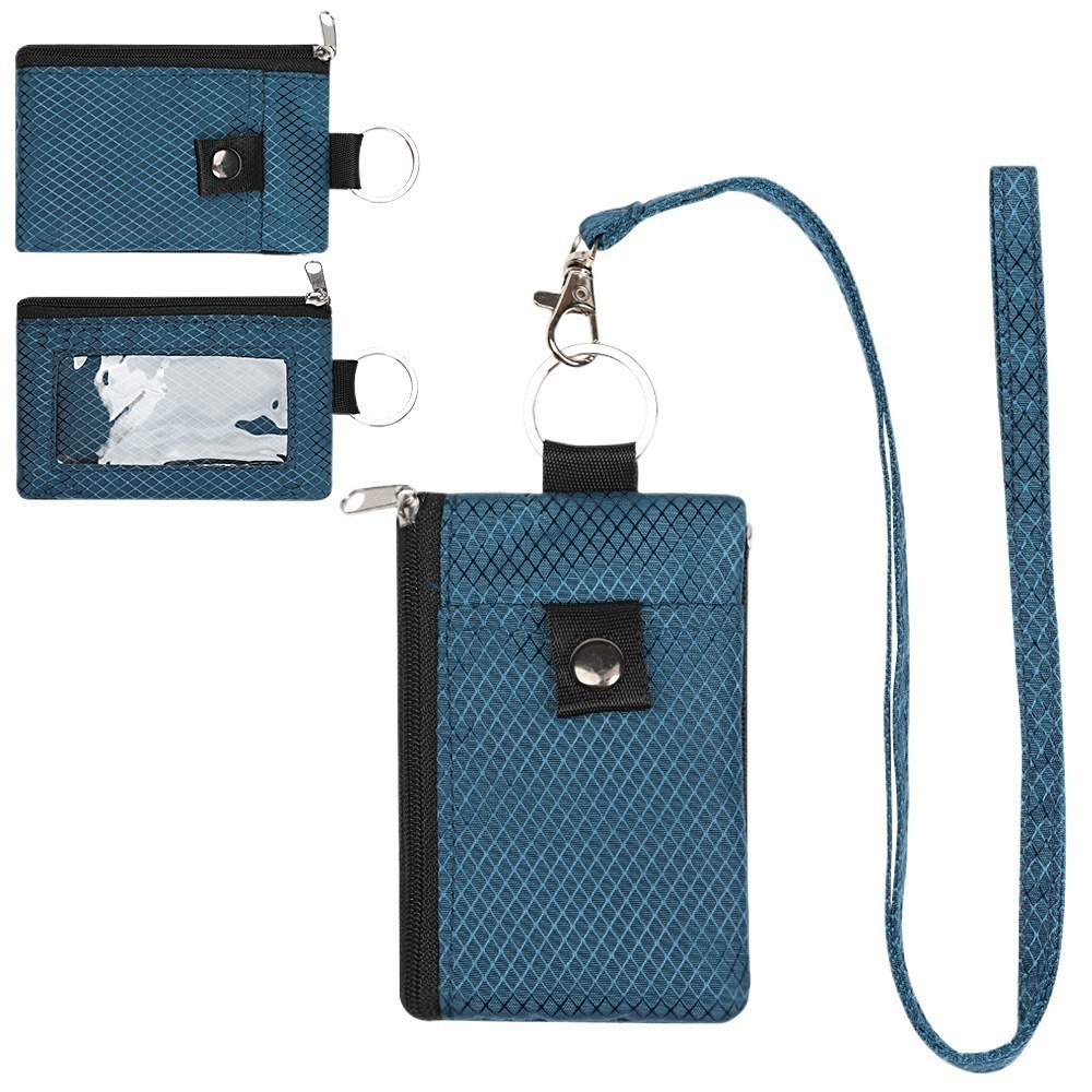 New Multi-function Card Holder Keychain RFID Anti-theft Brush