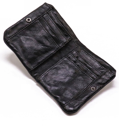Handmade cowhide wallet vintage wallet