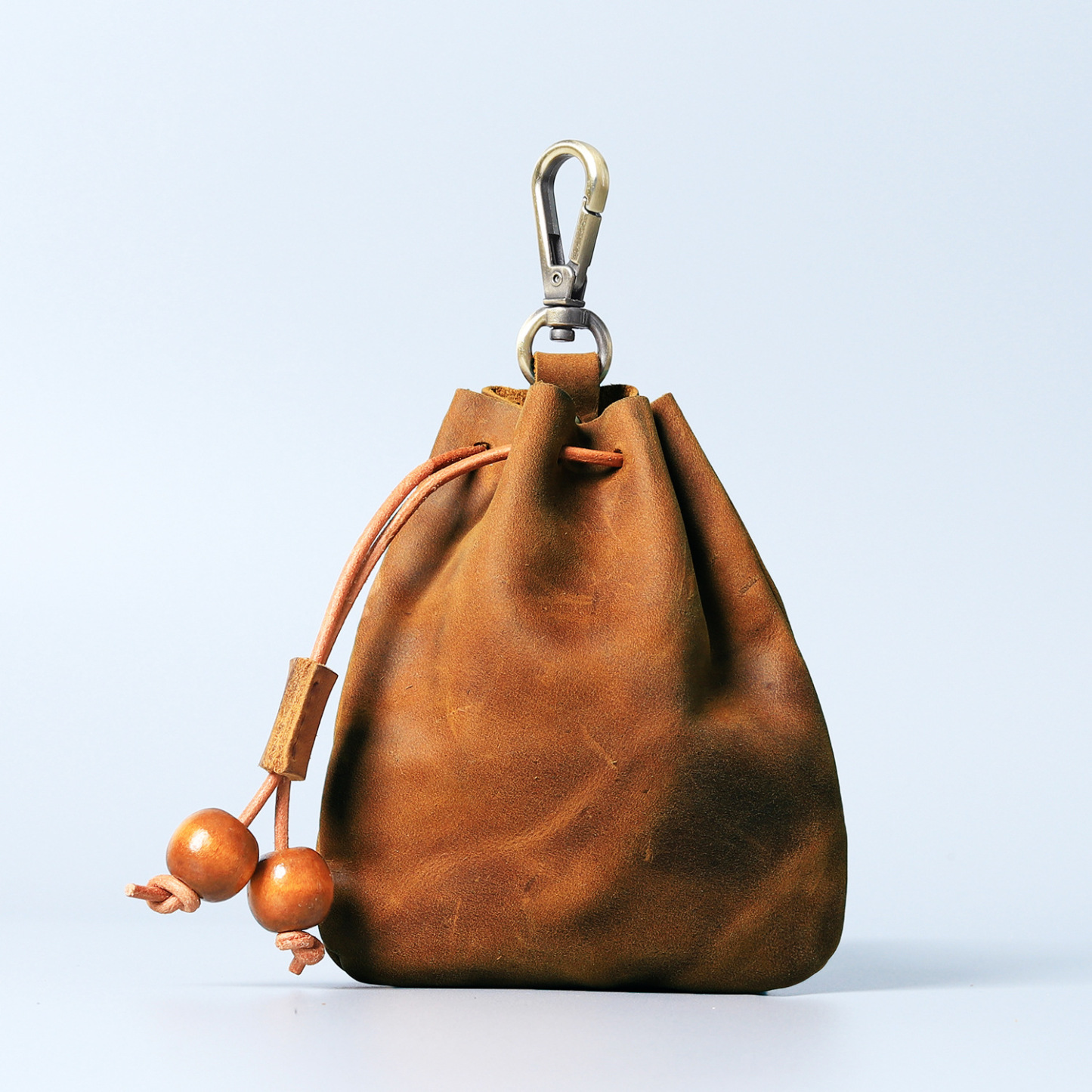 Handmade genuine leather coin purse