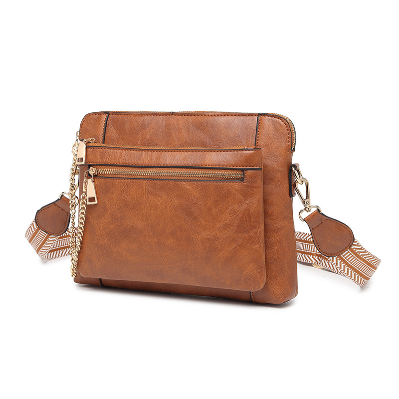 Multifunctional Crossbody Shoulder Bag Wallet Removable Bohemian Wide