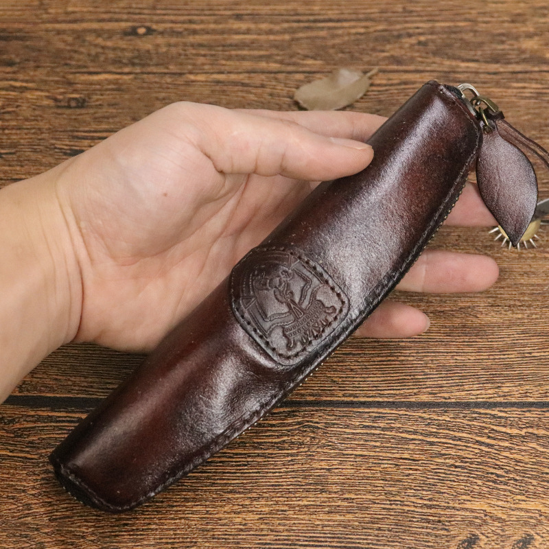 Original new handmade retro pencil case beauty storage bag