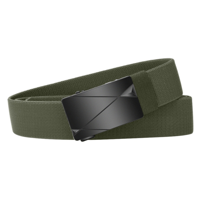 No-punch hidden elastic belt for men, comfortable and versatile alloy automatic buckle belt
