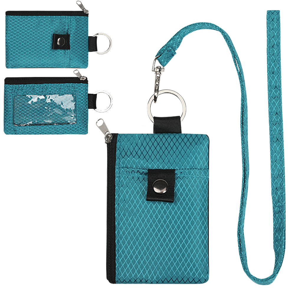 New Multi-function Card Holder Keychain RFID Anti-theft Brush
