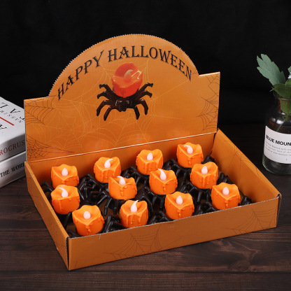 Halloween Spider Candle Light LED Electronic Luminous Atmosphere Light